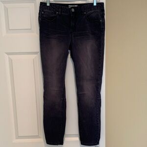 Free People Deep Indigo Skinny Jeans